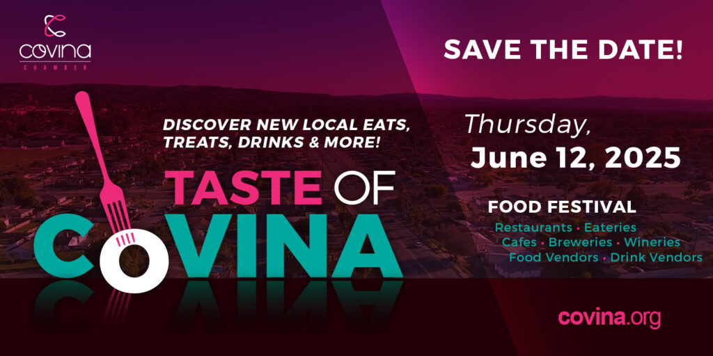 Taste of Covina 2025 from 6pm to 9pm on June 12, 2025.